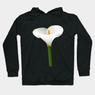 White Cala Lily Hoodie